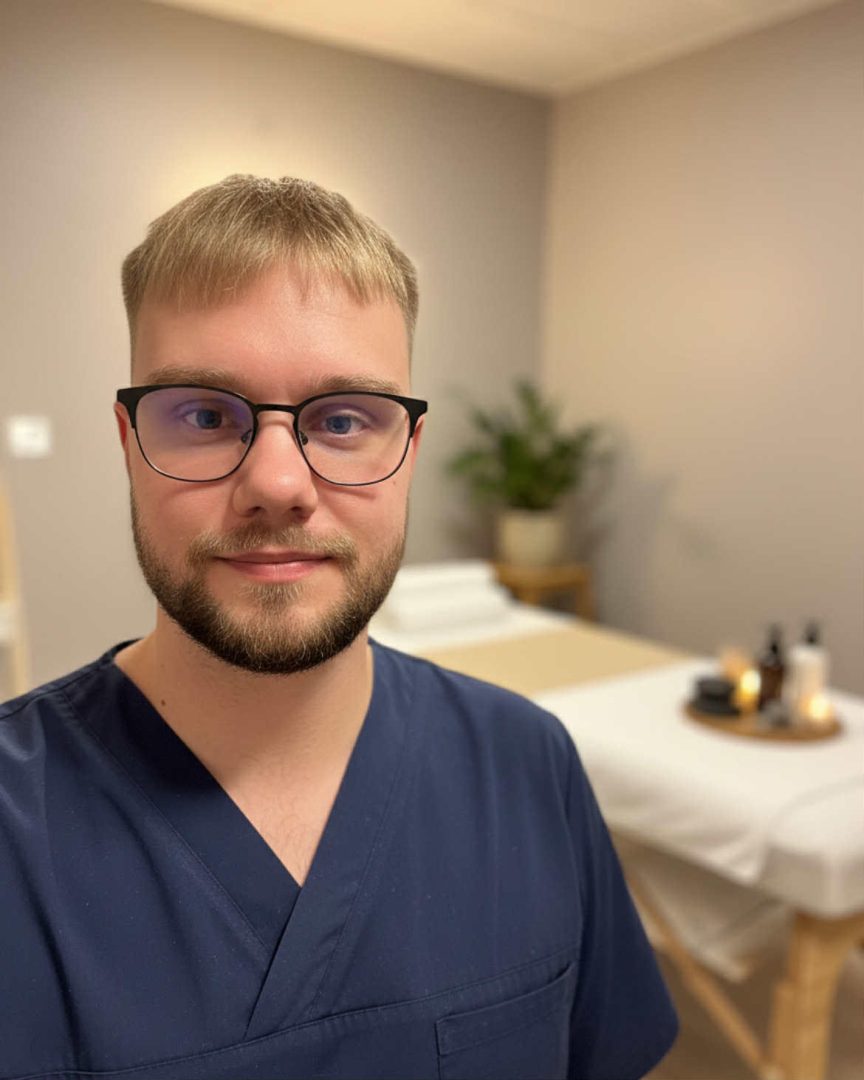 Lukas – masažo specialistas Mystic SPA salone